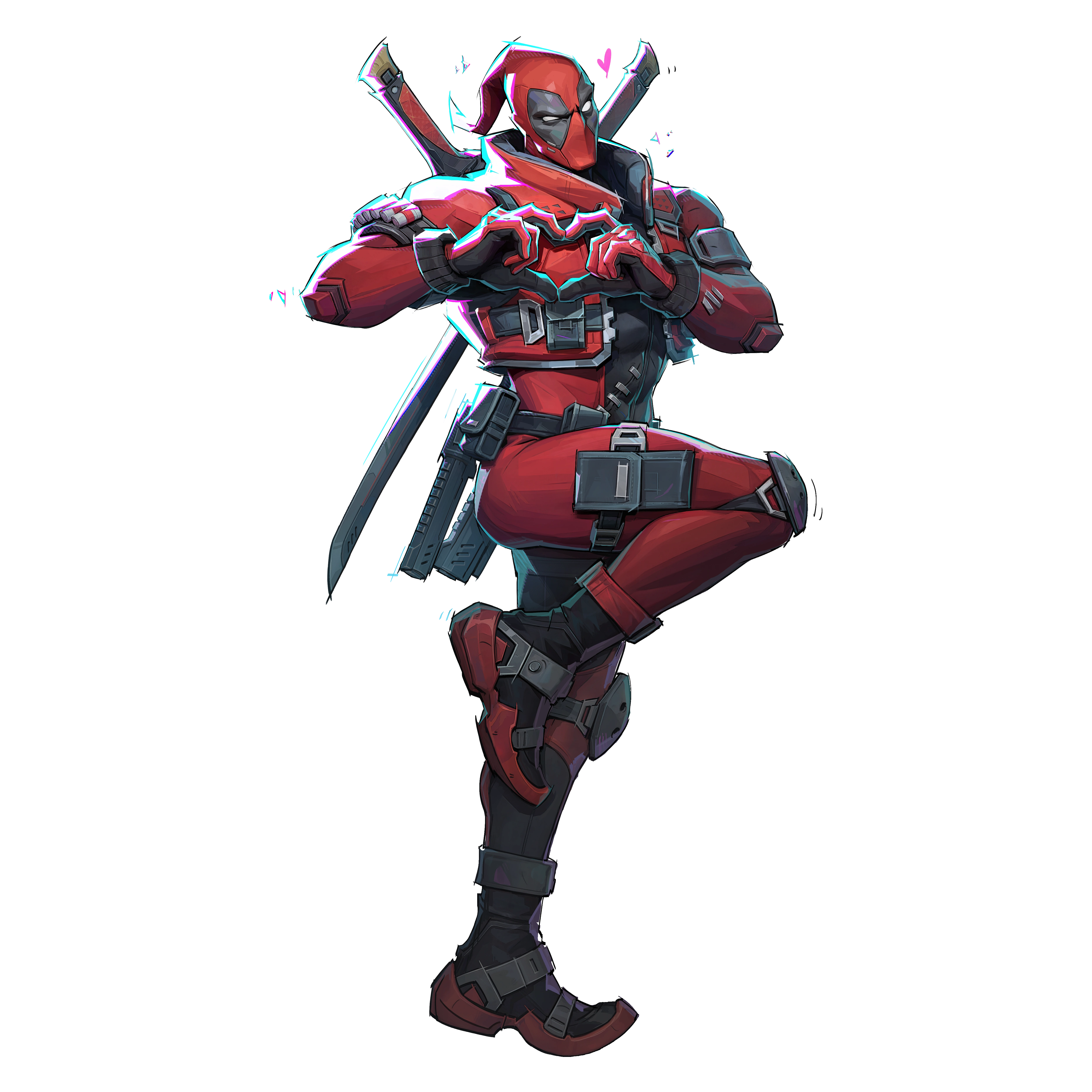 Deadpool hero portrait