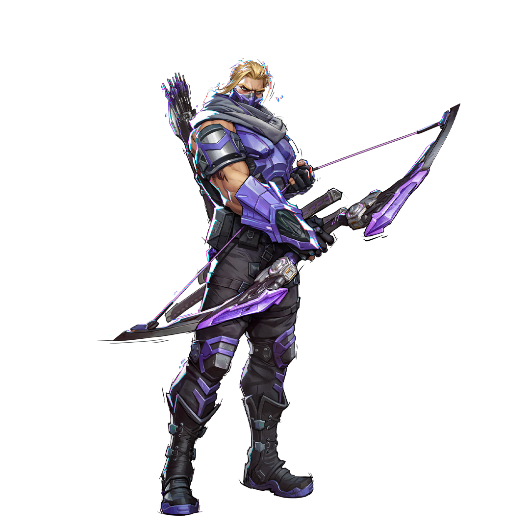 Hawkeye hero portrait