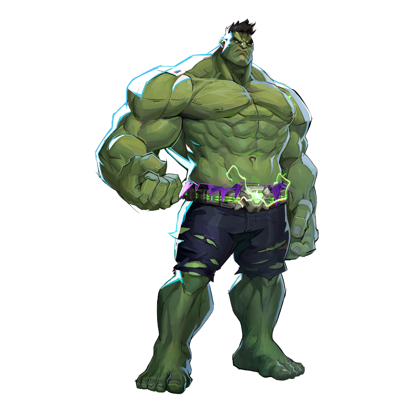 Hulk hero portrait