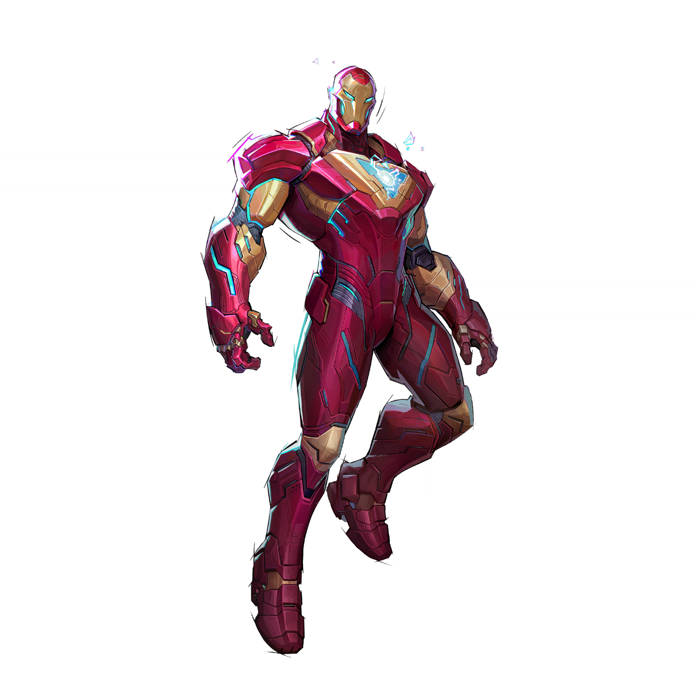 Iron Man hero portrait