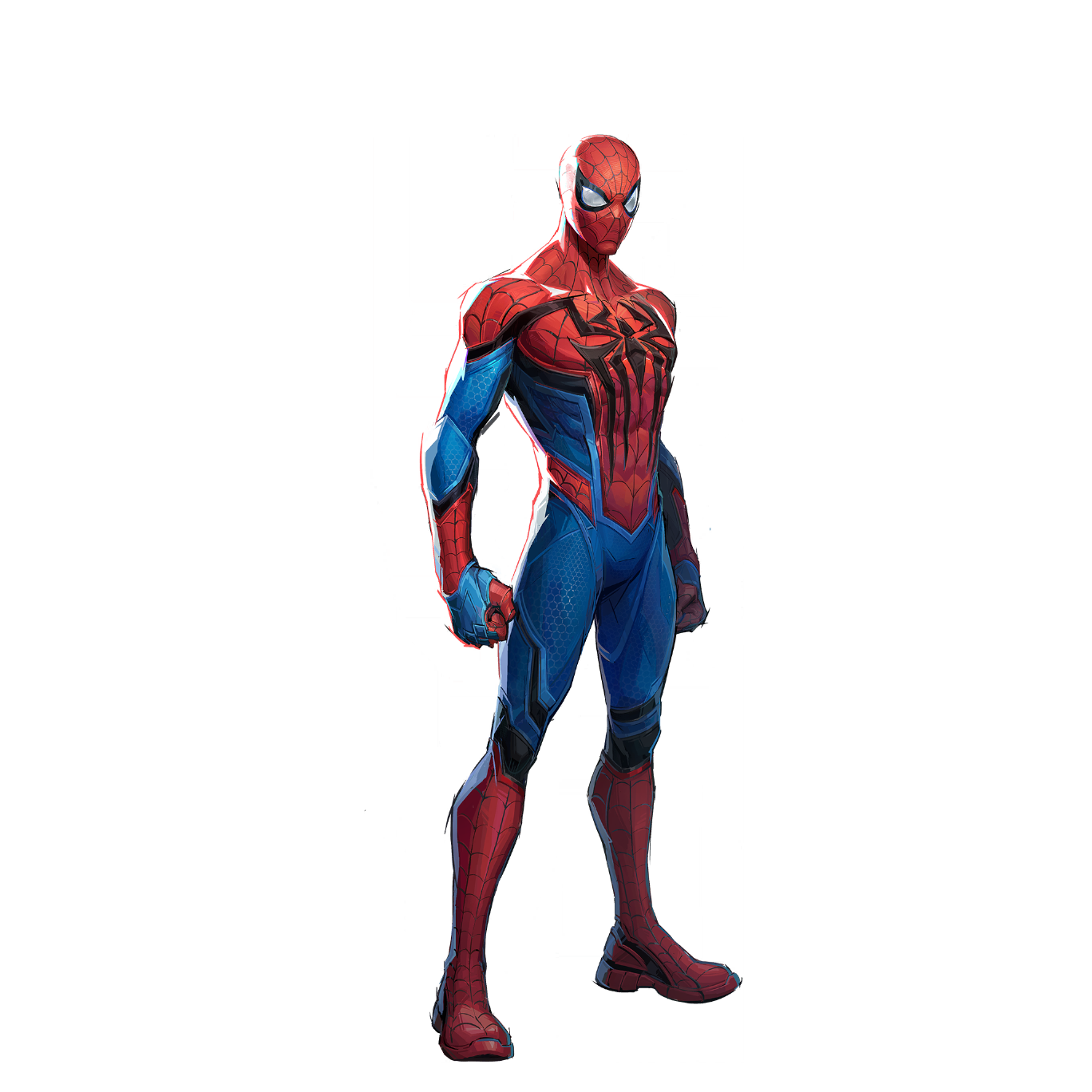 Spider-Man hero portrait